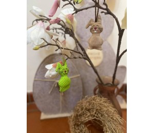 Stickdatei ITH - Osterhase in zwei Varianten